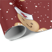 Kerst Verpleegkundige Praktijk Pediatric Student Cadeaupapier (Rol Hoek)