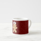 Kerst Verpleegkundige Praktijk Pediatric Student Espresso Kop (Voorkant rechts)