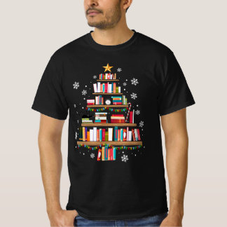 Kerst Verpleegster Bibliotheek boek T-shirt