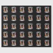 Kerst verpleegster heb je geprobeerd om het te ijs cadeaupapier (Vlak)