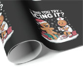 Kerst verpleegster heb je geprobeerd om het te ijs cadeaupapier (Rol Hoek)