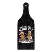 Kerst verpleegster heb je geprobeerd om het te ijs snijplank (Voorkant)