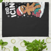 Kerst verpleegster heb je geprobeerd om het te ijs theedoek (Gevouwen)