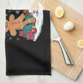 Kerst verpleegster heb je geprobeerd om het te ijs theedoek (Quarter Fold)