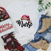 Kerst Verpleegster Vrouwen T-shirt