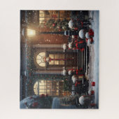Kerst Versierd Voorportiek Scene 520pcs Legpuzzel (Verticaal)