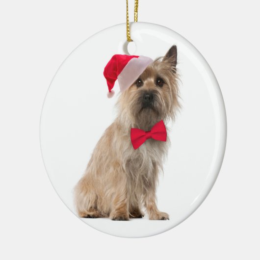 Kerst-versiering Caïro Terrier Keramisch Ornament (Links)