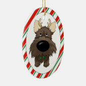 Kerst-versiering Caïro Terrier Keramisch Ornament (Rechts)