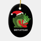 Kerst-versiering Keramisch Ornament (Voorkant)