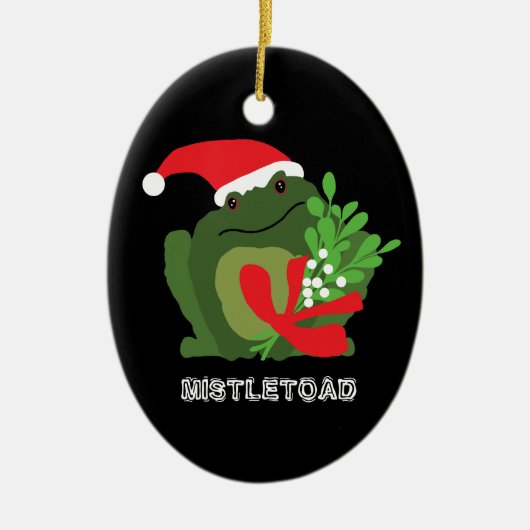 Kerst-versiering Keramisch Ornament (Voorkant)