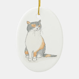Kerst-versiering van Grumpy Katie Keramisch Ornament