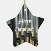 Kerst-versieringsbuizen voor pijpen keramisch ornament (Links)