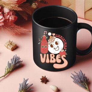Kerst Vibes Drink Koffie Mok