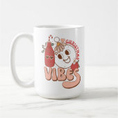 Kerst Vibes Drink Koffie Mok (Links)