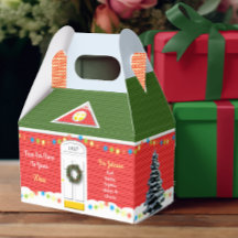 Kerst Victoriaans Huis Gepersonaliseerde vakantie