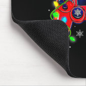 Kerst Video Game Controller Santa Hat Gamer Bo Muismat (Hoek)