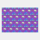 Kerst Videogames Patroon Inpakpapier Vel (Voorkant 2)