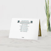 Kerst vieren en Chanoeka personaliseren Feestdagen Kaart (Achterkant)