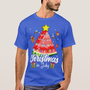 Kerst vieren in juli met Watermeloen Christus T-shirt