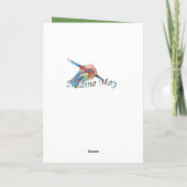 Kerst vieren met dierenliefhebbers feestdagen kaart (Achterkant)