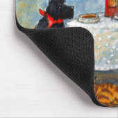 Kerst vieren. muismat (Hoek)