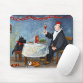 Kerst vieren. muismat (Met muis)