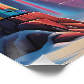 Kerst vieren op Paaseiland Perfect Poster (Hoek)