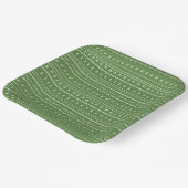 Kerst vieren papieren bordje (Gebogen)