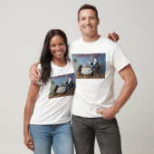 Kerst vieren. t-shirt (Unisex)