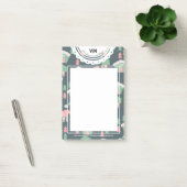 Kerst Village Gnome Kant Initiaal Zakelijk Post-it® Notes (Kantoor)