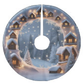 Kerst Village Kerstboom Rok (Voorkant)