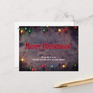 Kerst Vintage decoraties Groet Schattig Briefkaart