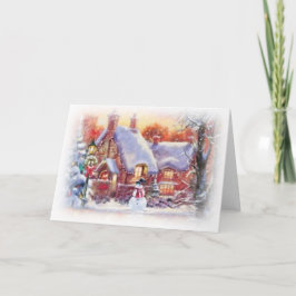 Kerst Vintage Kaart
