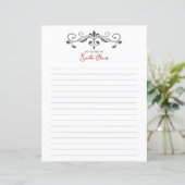 Kerst Vintage Ornamenten Rand 3 (Staand voorkant)