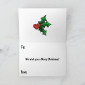 Kerst Vis Markt Kraam Kat Kaart (Binnen)