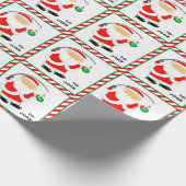 Kerst vissen cadeaupapier (Hoek)