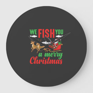 Kerst Vissen Merry Fish Jou Grote Klok