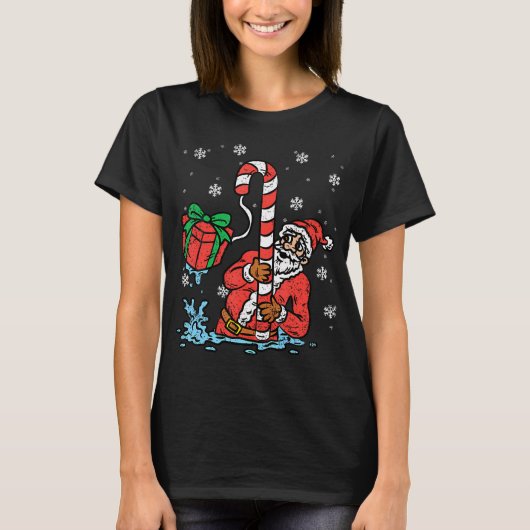 Kerst vissen t-shirt (Voorkant)