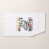 Kerst Visstroom Citaat Ontwerp Handdoek (Handdoek)