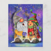 Kerst Vlieger Koppel Kabouters Zingen Pret Flyer (Achterkant)