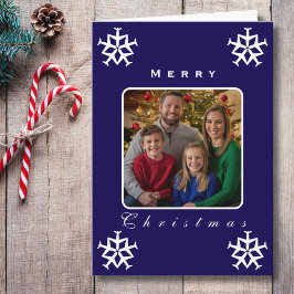 Kerst Vliegtuig Sneeuwvlok Foto Grappig Luchtvaart Kaart