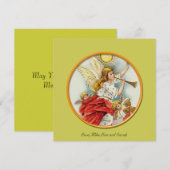 Kerst voeg je foto wenskaart toe. feestdagenkaart (Voorkant / Achterkant)