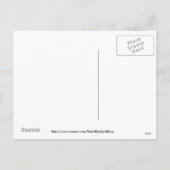 Kerst Voeg uw foto toe Lijst Briefkaart (Achterkant)