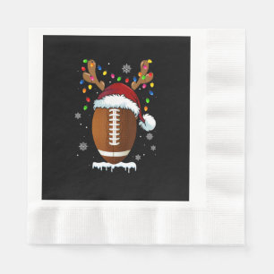 Kerst Voetbal Bal Sinterklaas Lichtjes Grappige Jo Servet
