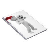 kerst voetbal notitieboek (Rechterzijde)