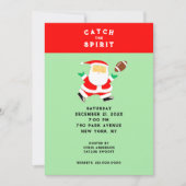 Kerst Voetbalfeest Kaart (Voorkant)