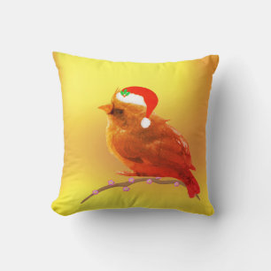Kerst vogeltje kussen