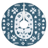 Kerst Volkskunst: Scandinavische Doodle. Kerstboom Rok (Voorkant)