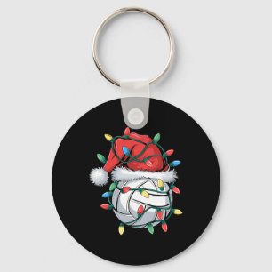 Kerst Volleybal Xmas Santa Sports Pet Ball Ki Sleutelhanger
