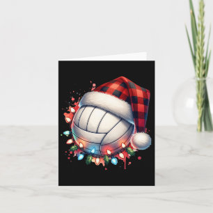 Kerst Volleybal Xmas Volleybal Speler 1 Kaart